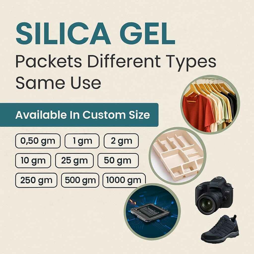 Types of Silica Gel Packets and Their Industrial Applications