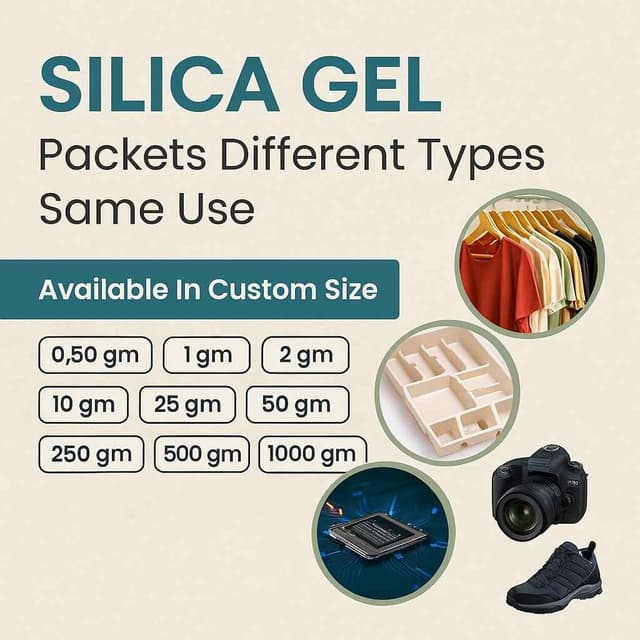 Types of Silica Gel Packets and Their Industrial Applications